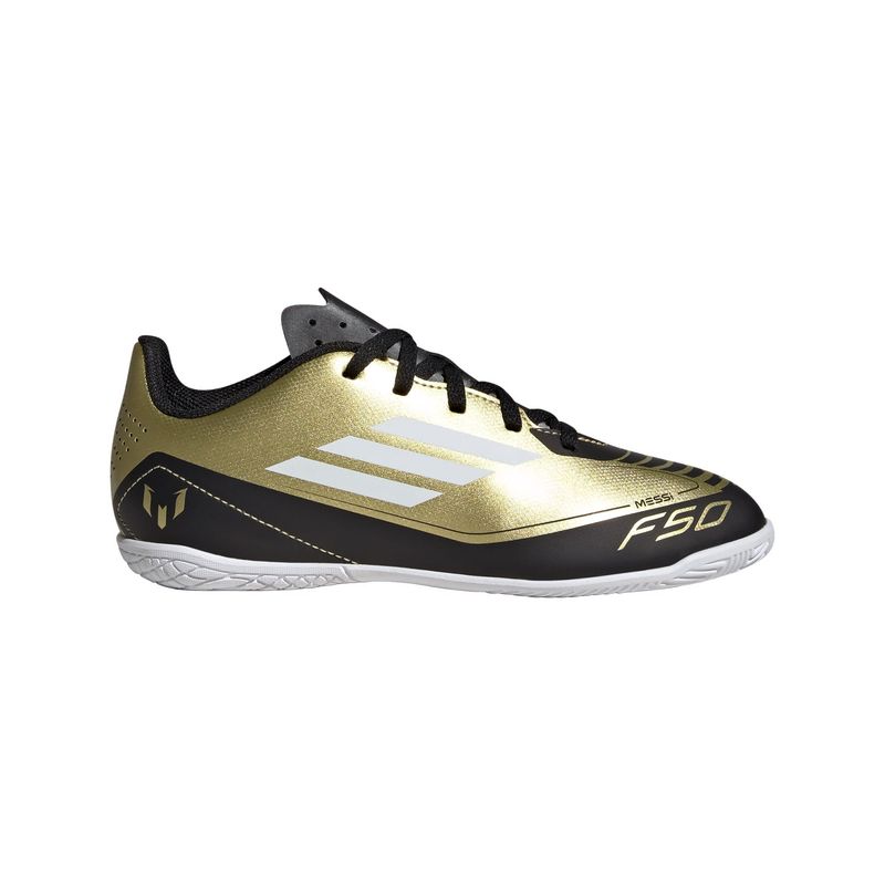 ADIDAS - Zapatos de Fútbol Messi F50 Club Cancha Cubierta Kids