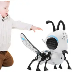 INTERACTIVE STORE - Robot Interactivo Abeja Con Sensor Luces Multifuncional