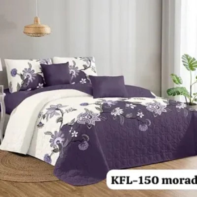 GENERICO - PLAZA Y MEDIA QUILT 150 MORADO