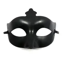 GENERICO - ANTIFAZ LISO NEGRO X1 UNI