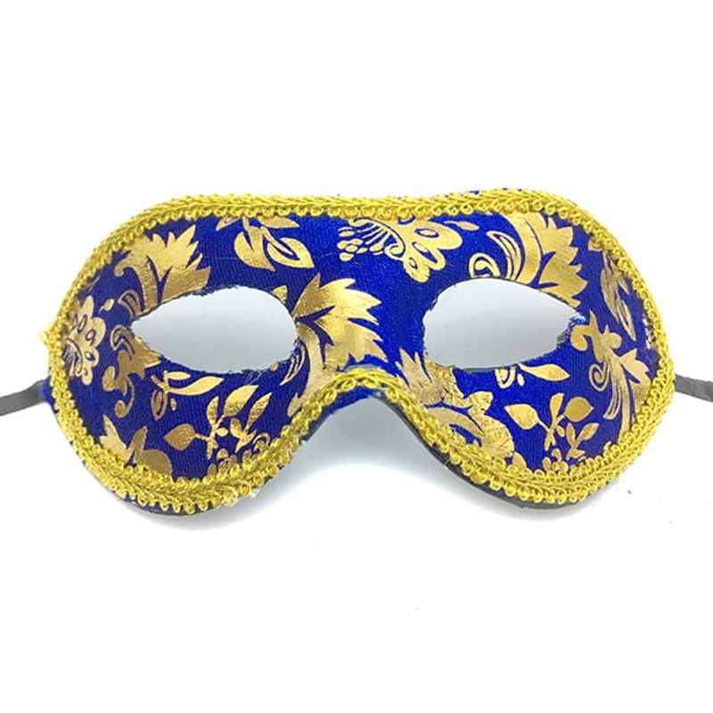 GENERICO - ANTIFAZ TELA AZUL X1 UNI