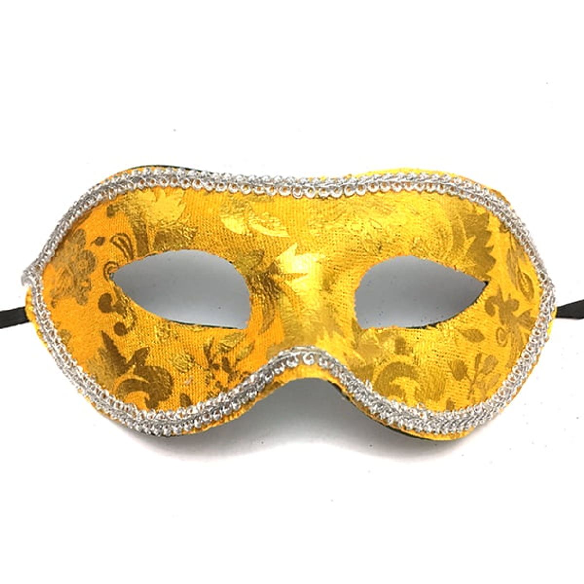 GENERICO - ANTIFAZ TELA DORADO X1 UNI