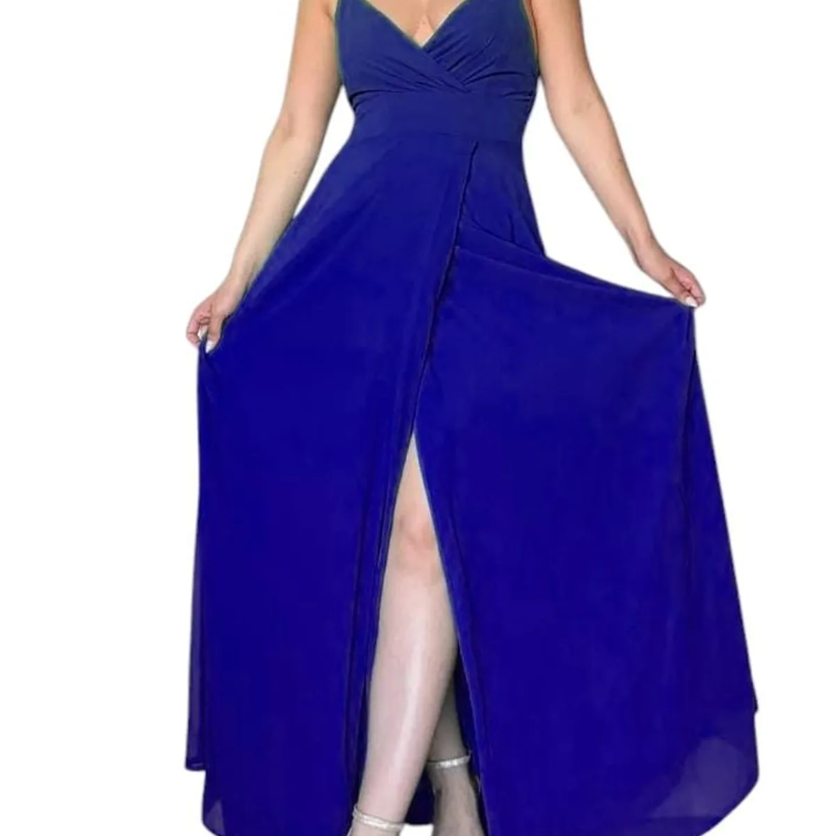 LUNA - VETIDO DE FIESTA LINA AZUL