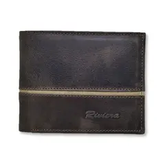 RIVIERA - Billetera 100% Cuero Hecha A Mano