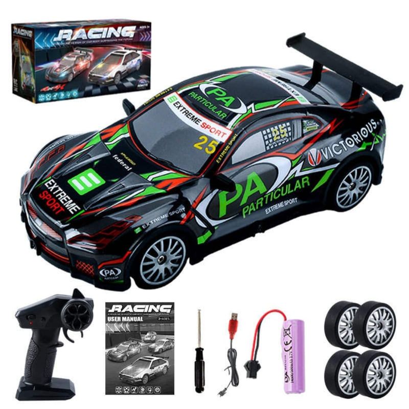 RACING - auto Drift lotus 1 :20 Control Remoto racing negro