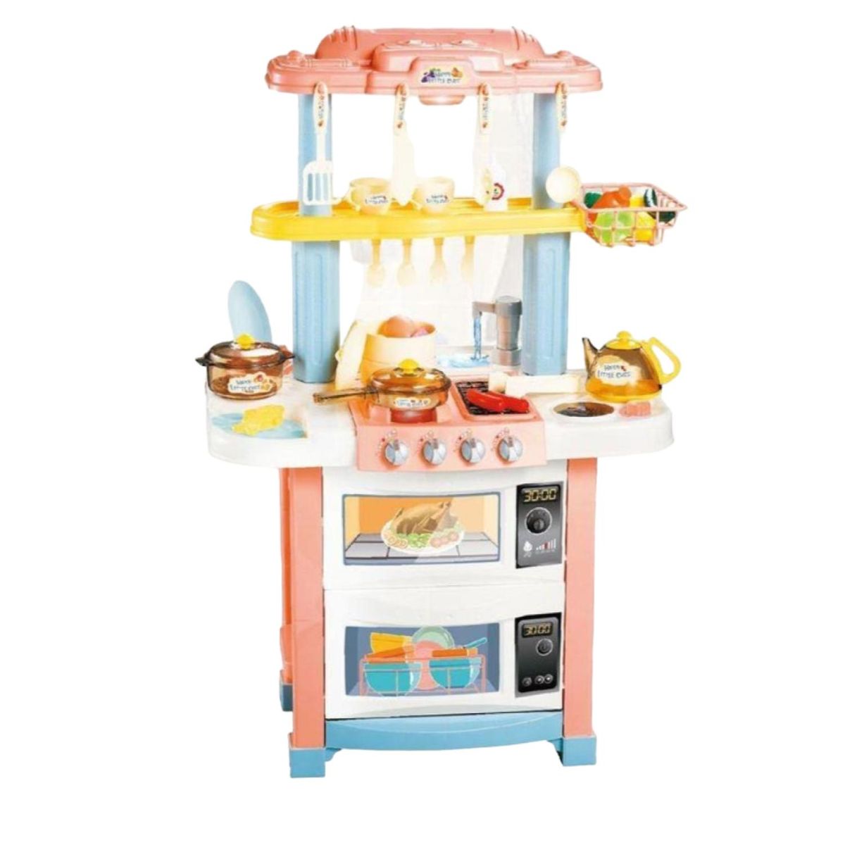 GENERICO - Juguete Cocina 83cm Con Luces Sonidos Y Accesorios Infantil