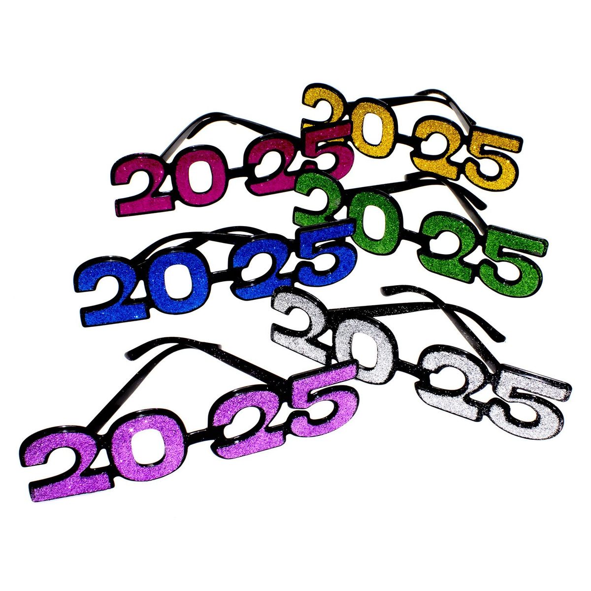 GENERICO - LENTE 2025 ESCARCHA GRANDE X12UNI