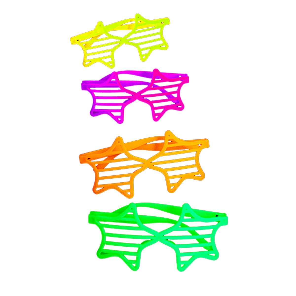 GENERICO - LENTE FLUOR ESTRELLA X5 UNI