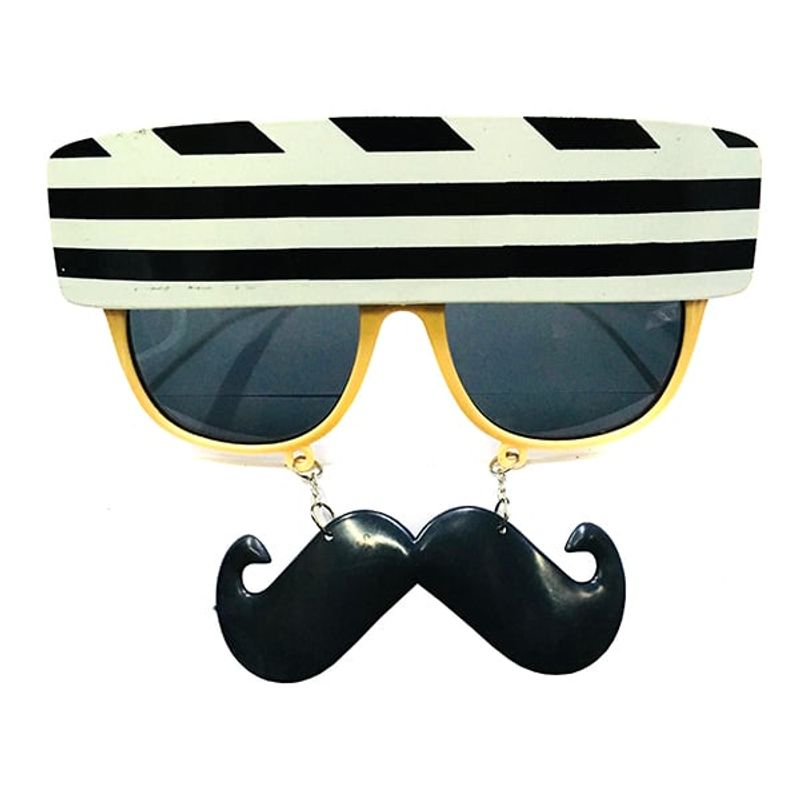 GENERICO - LENTE PRISIONERO MOSTACHO X1 UNI