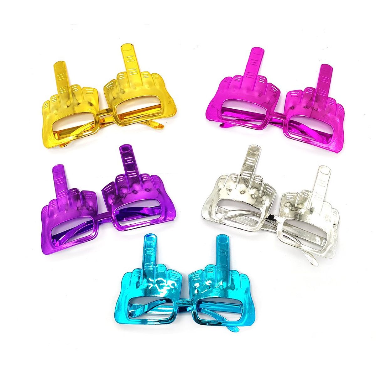 GENERICO - LENTE METALIZADO FU SURTIDO X5 UNI