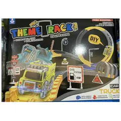GENERICO - Juguete Pista De Camion Con Giro 360° 165 Piezas Infantil