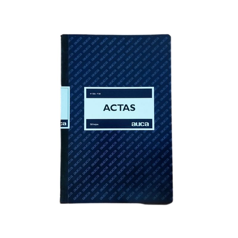 AUCA - Libro Actas 50 Hojas Auca