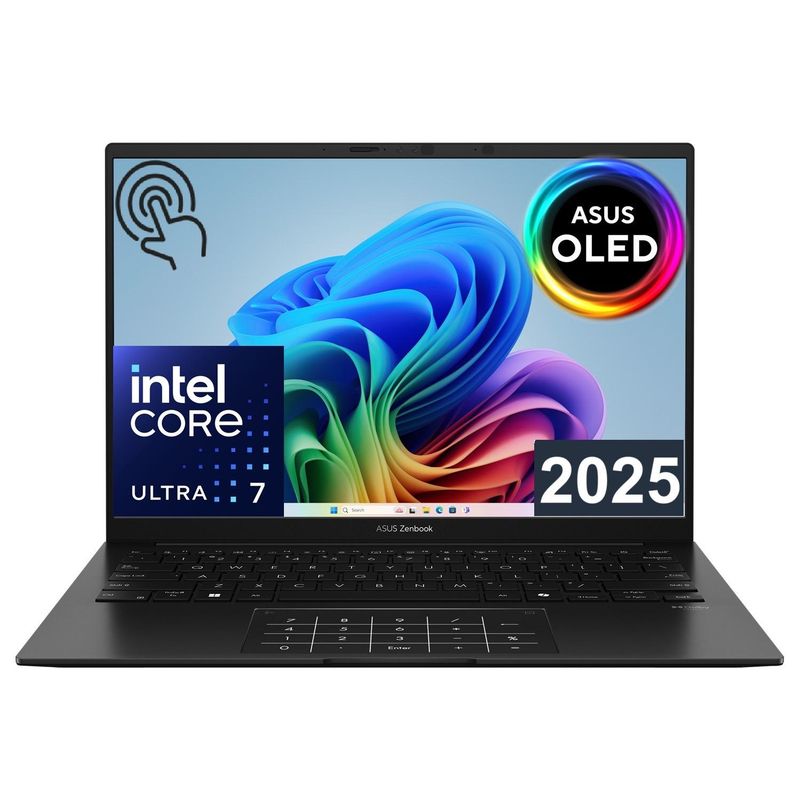 ASUS - Notebook Asus Zenbook 14" Touch Oled INTEL Ultra 7 155h 16 CORES SSD 1tb 16gb DDR5
