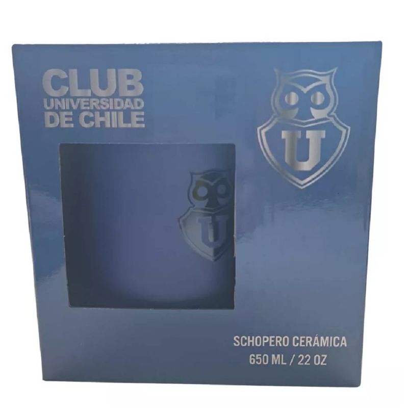 TITANIO - SHOPERO CERAMICA 650ML U DE CHILE ICONIC