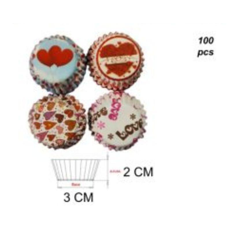 GENERICO - CAPSULAS 100 PCS 2 CM X 3 CM