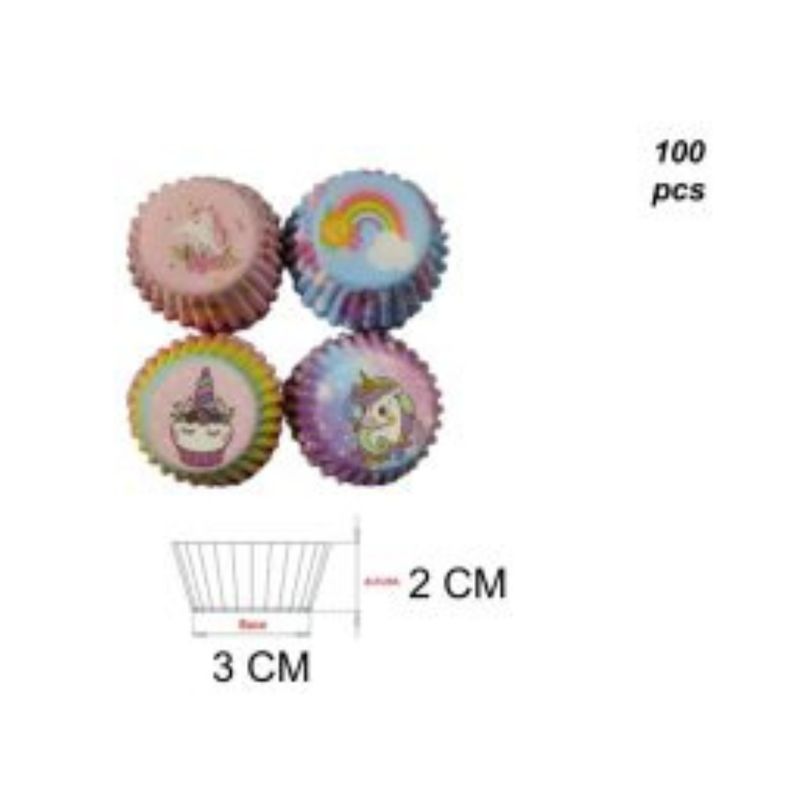 GENERICO - CAPSULAS 100 PCS 2 CM X 3 CM
