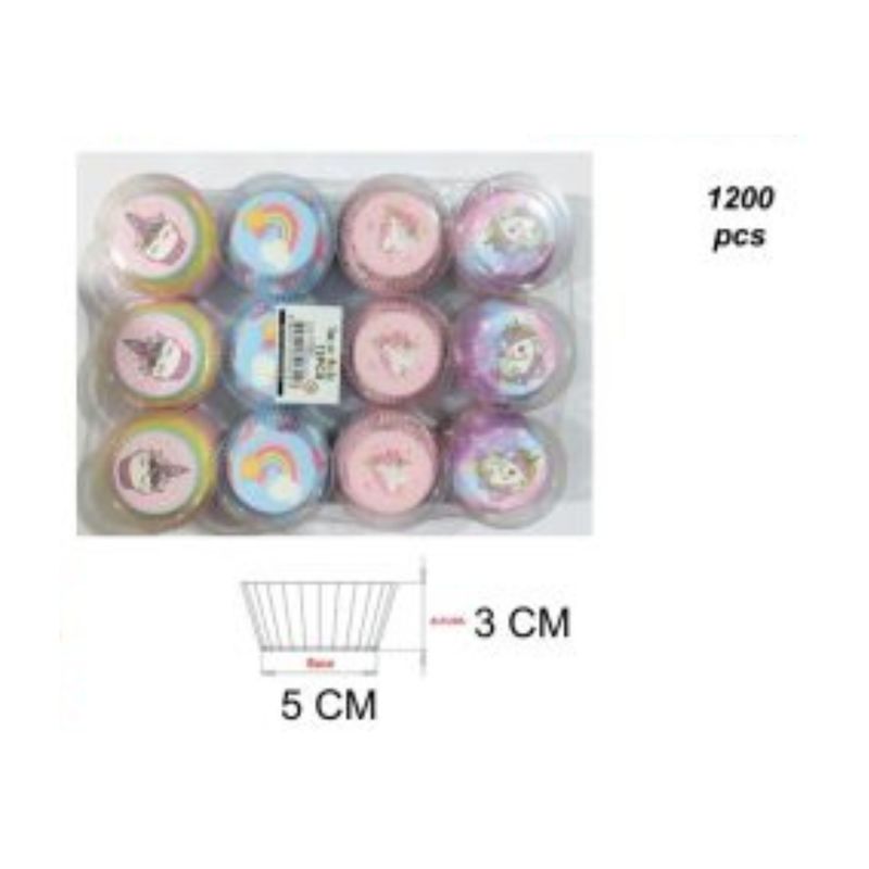 GENERICO - CAPSULAS 1200 PCS 5 CM X 3 CM