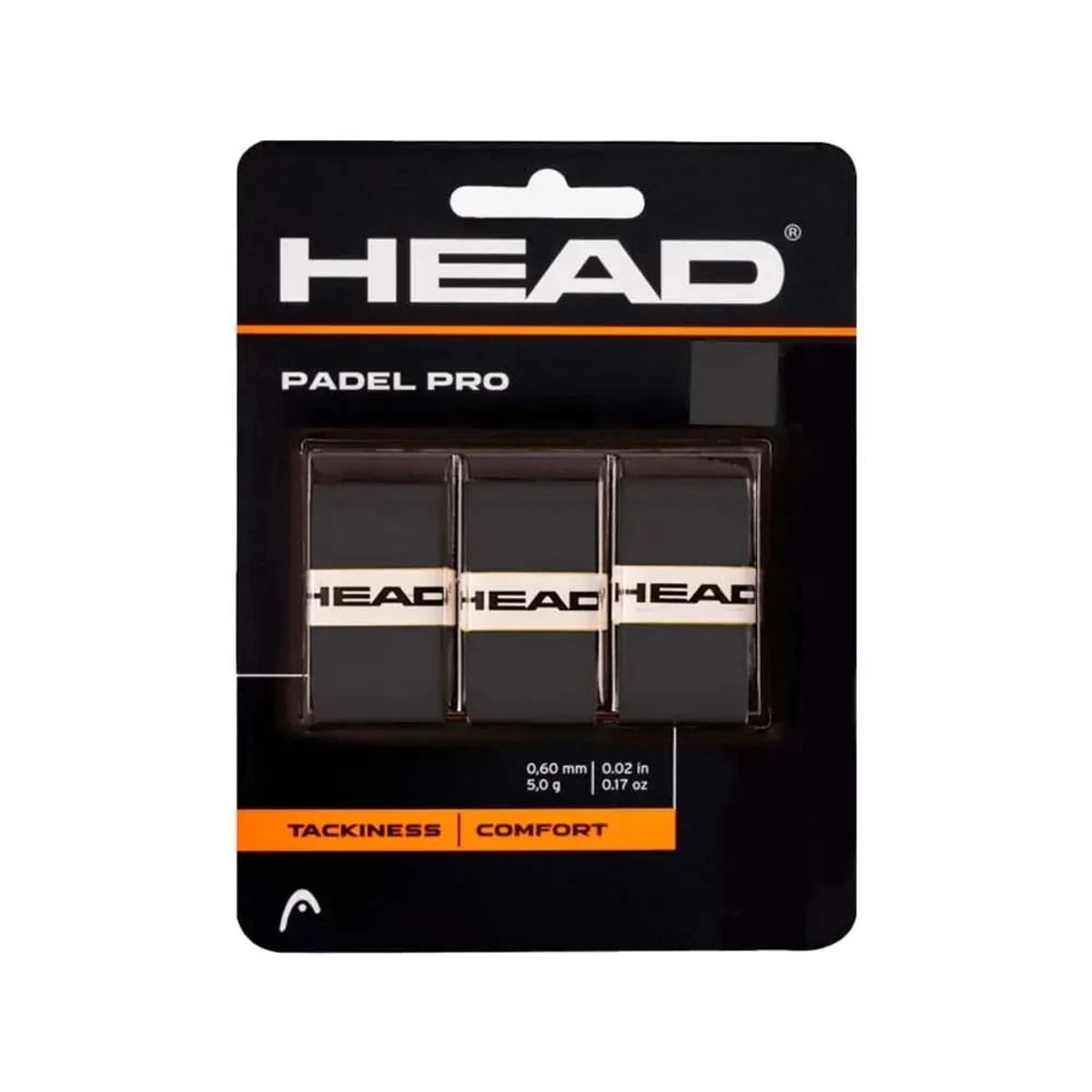 HEAD - Overgrip Head Padel Pro Negro X3