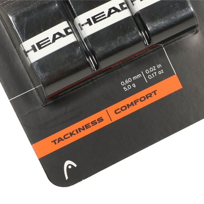 HEAD - Overgrip Head Padel Pro Negro X3