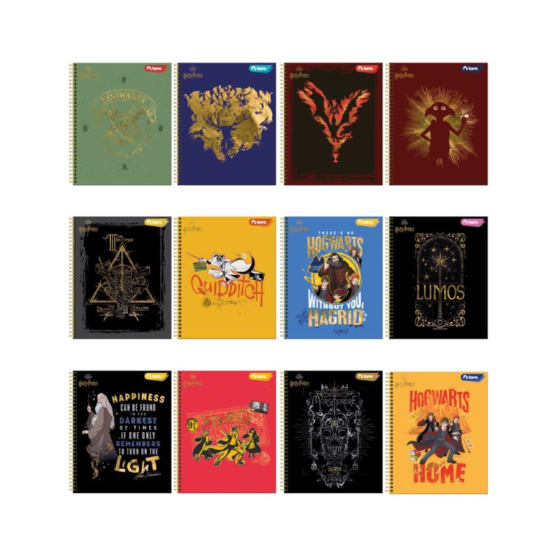 TORRE - Pack 10 Cuadernos Univer. Torre 7mm 100hjs Harry Potter