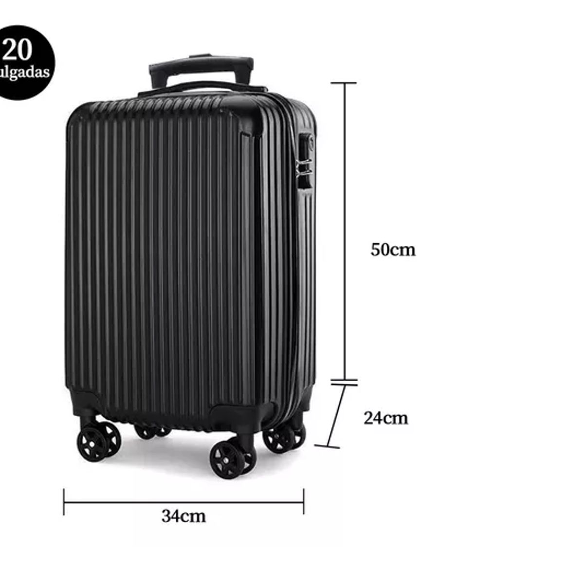 GENERICO - Maleta Viaje Pequeña Equipaje Cabina Chica De Mano