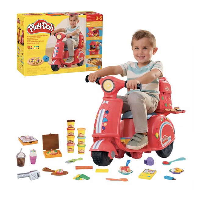 PLAY DOH - Play Doh Moto Scooter Repartidor De Pizzas Regalo Navidad