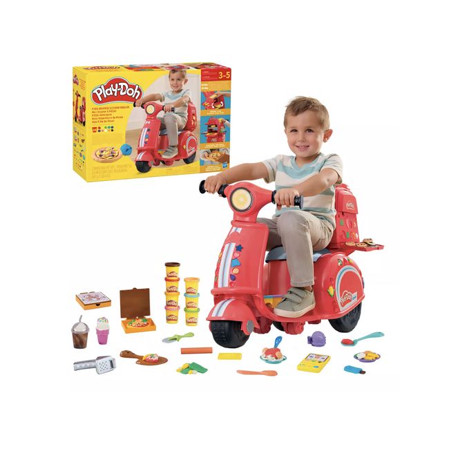 PLAY DOH - Play Doh Moto Scooter Repartidor De Pizzas Regalo Navidad