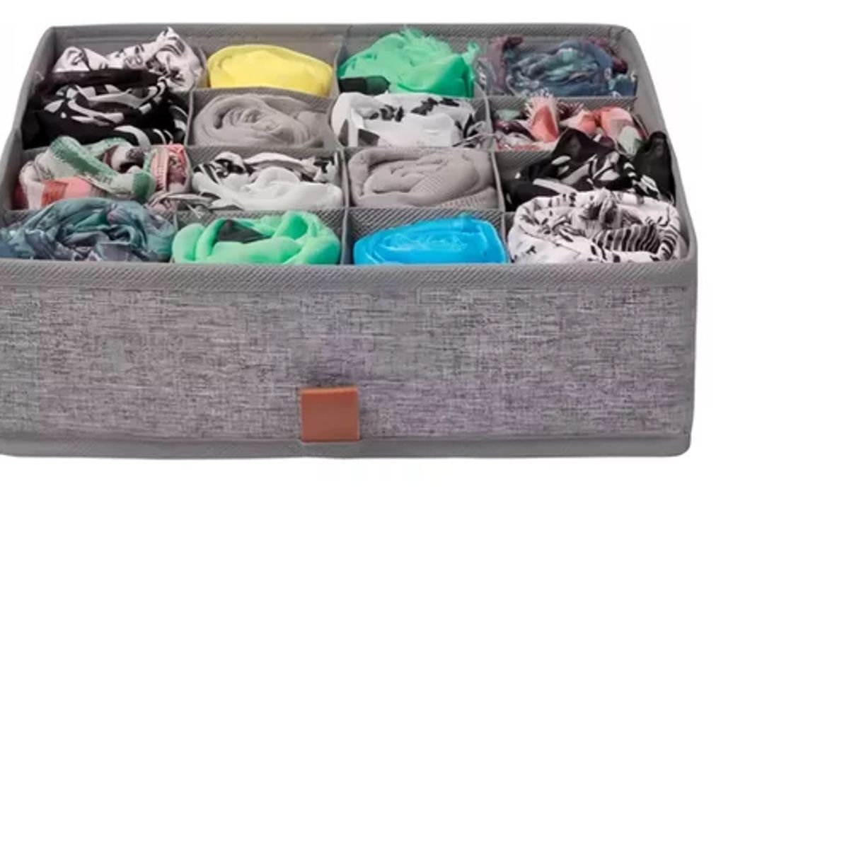 GENERICO - Organizador 16 Divisiones Ropa Interior Accesorio Calcetines