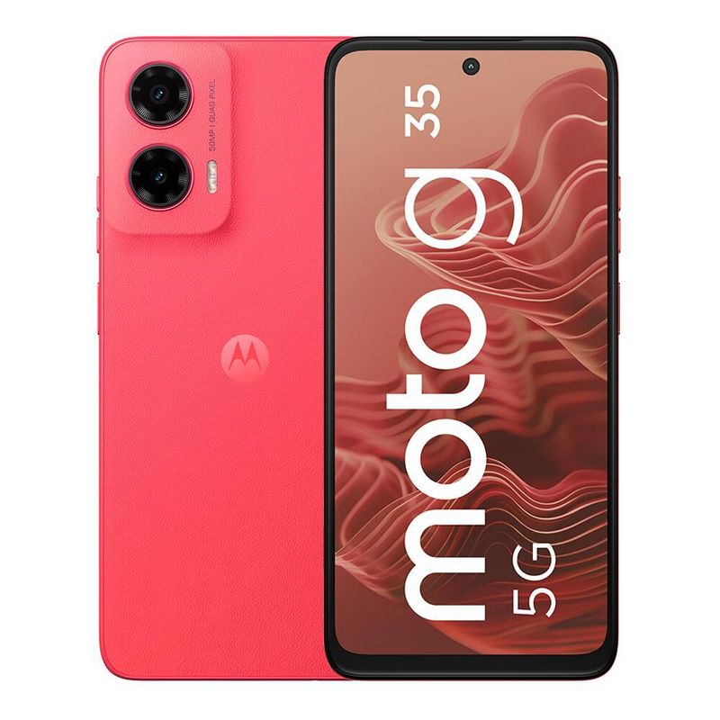 MOTOROLA - Smartphone Moto G35 128GB 4GB 5G Rojo Liberado