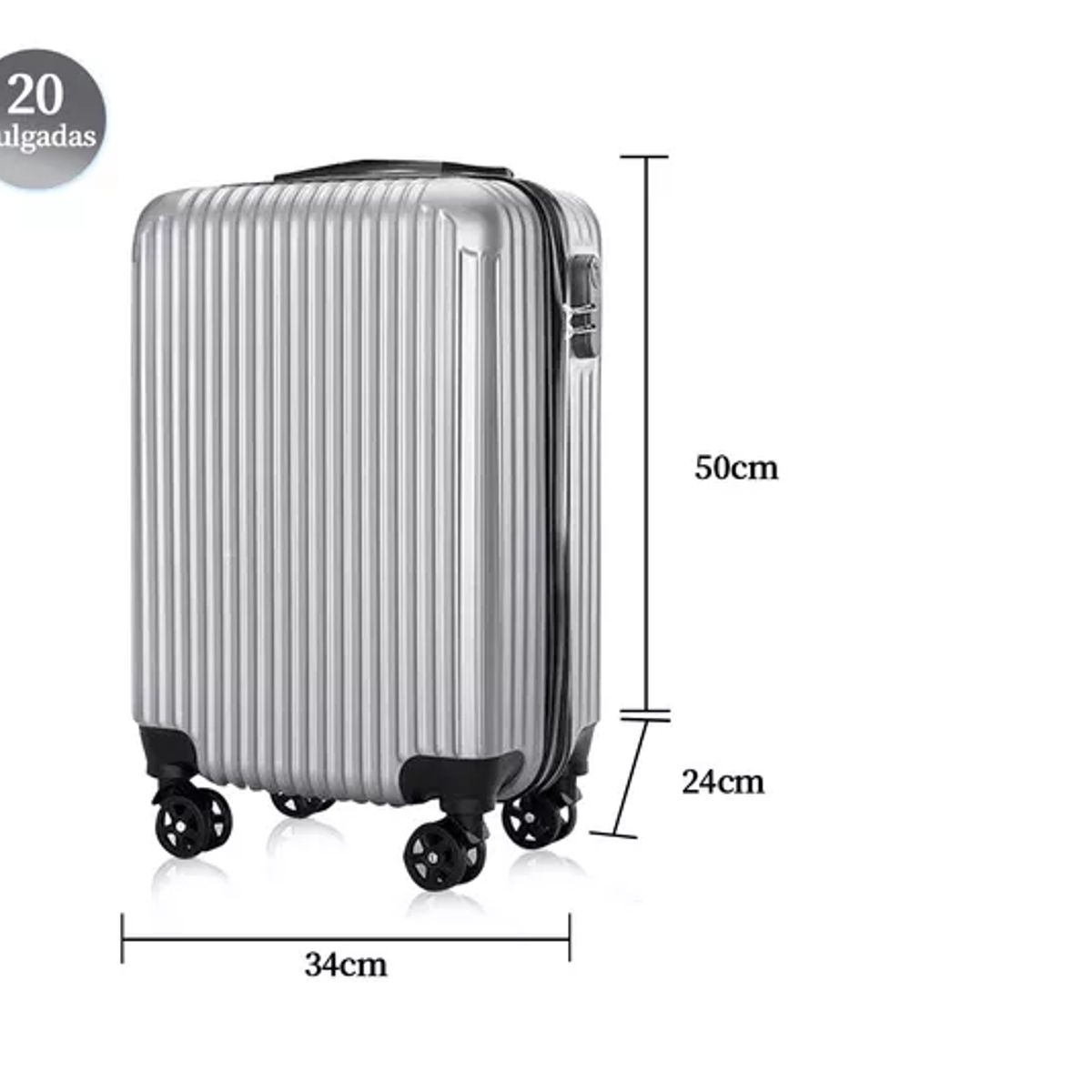 GENERICO - Maleta Viaje Pequeña Equipaje Cabina Chica De Mano