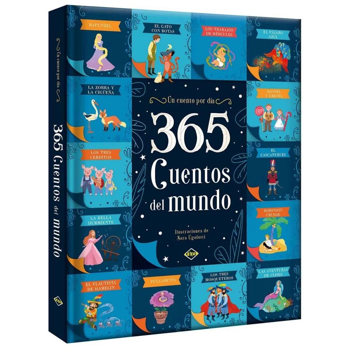 LEXUS EDITORES - 365 Cuentos Del Mundo Libro Infantil