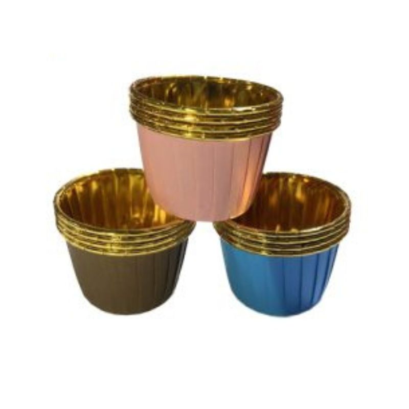 GENERICO - CAPSULAS DE ALUMINIO 24 PCS 5 CM X 3 CM