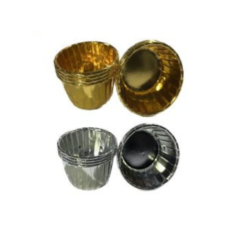 GENERICO - CAPSULAS DE ALUMINIO 24 PCS 5 CM X 3 CM