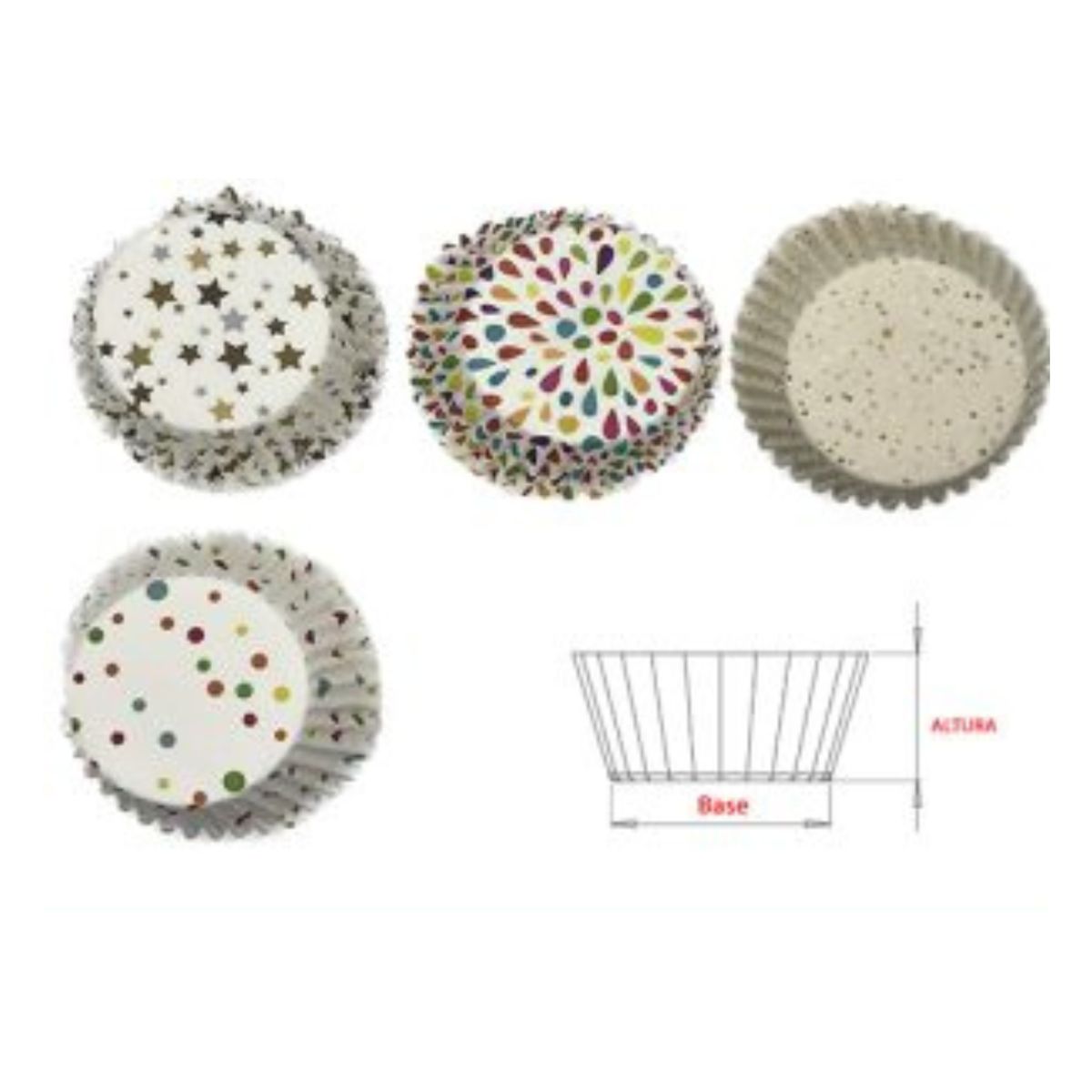 GENERICO - CAPSULAS DE PAPEL 100 PCS