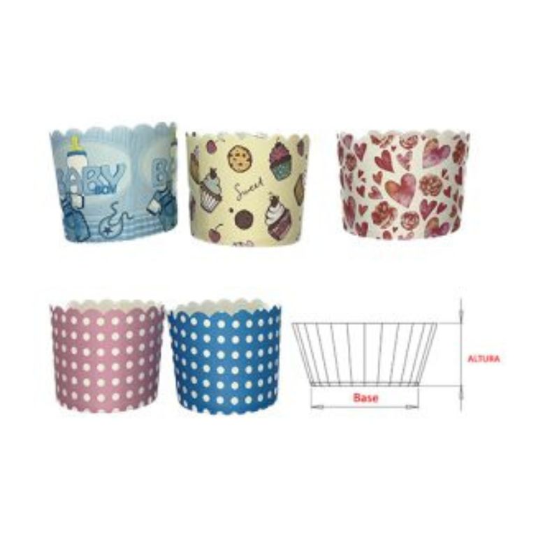 GENERICO - CAPSULAS DE PAPEL 50 PCS