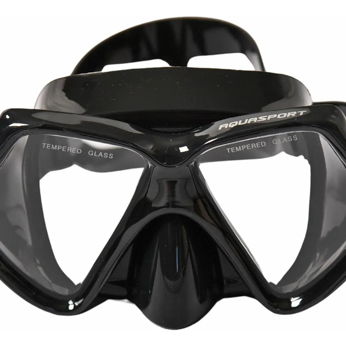 AQUASPORT - Máscara Buceo Profesional Aquasport Titan Cristal Templado