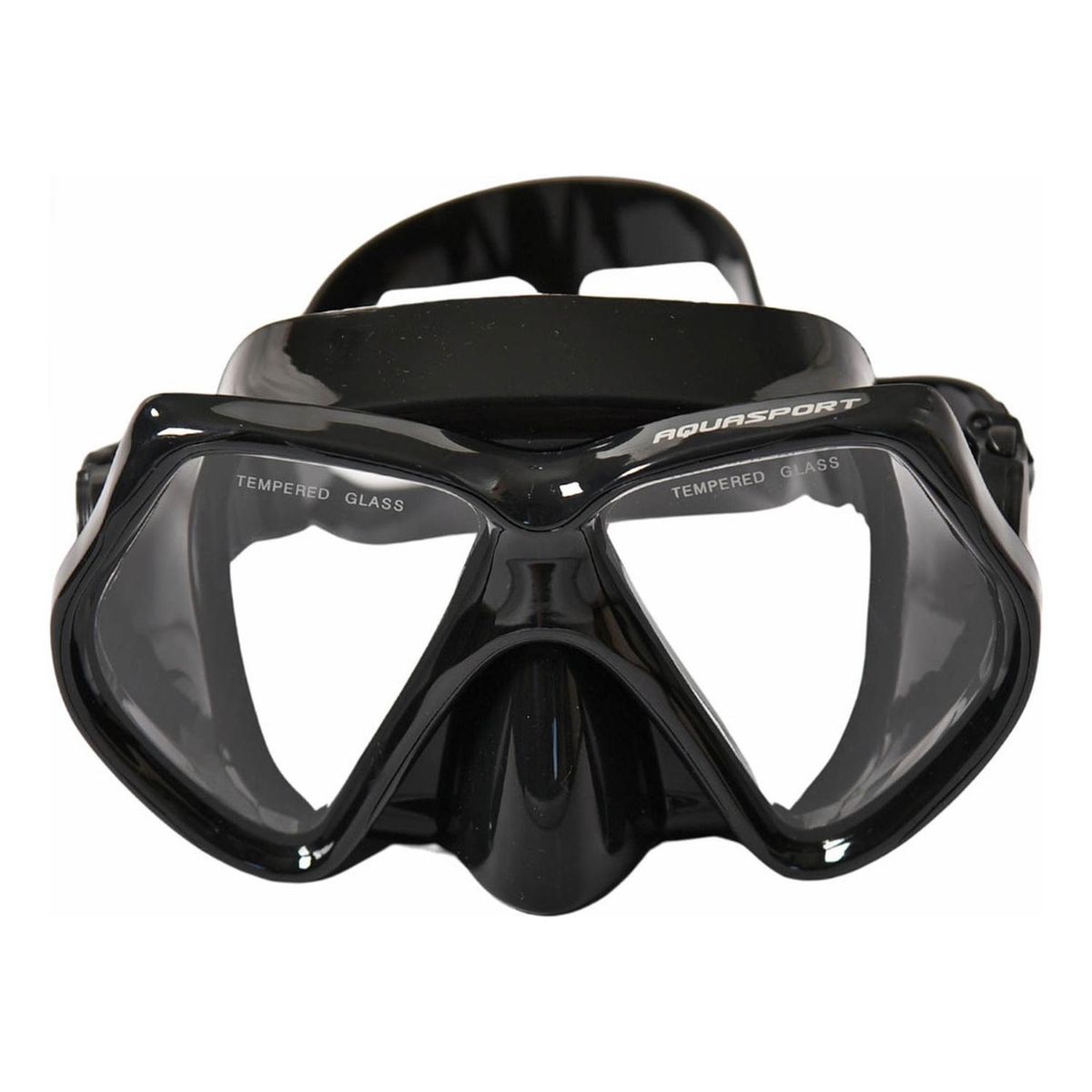 AQUASPORT - Máscara Buceo Profesional Aquasport Titan Cristal Templado