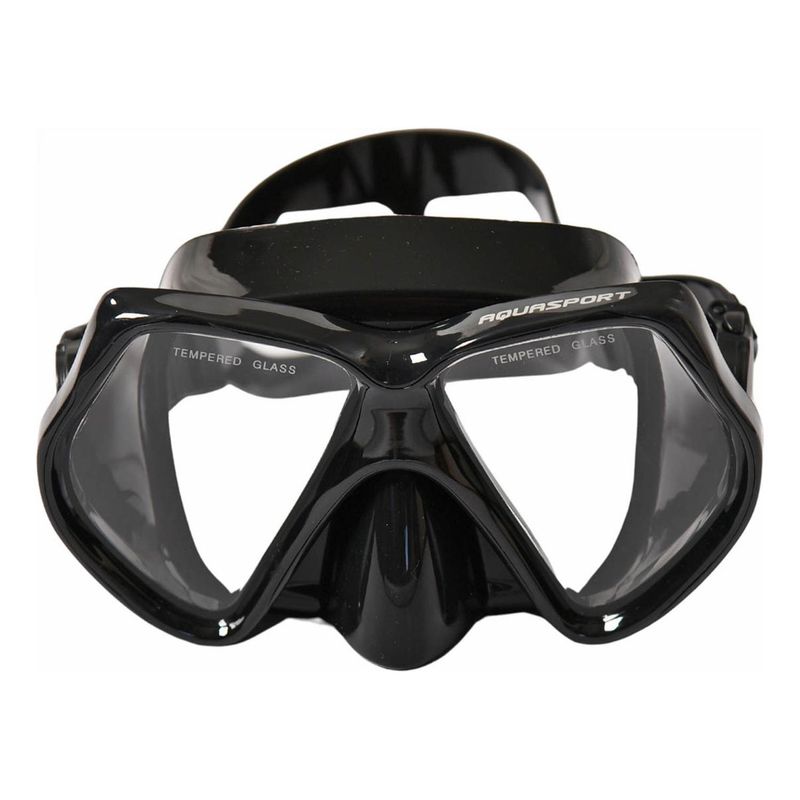 AQUASPORT - Máscara Buceo Profesional Aquasport Titan Cristal Templado
