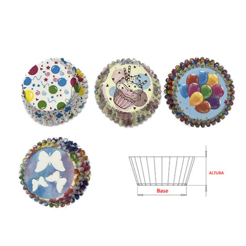 GENERICO - CAPSULAS DE PAPEL 100 PCS