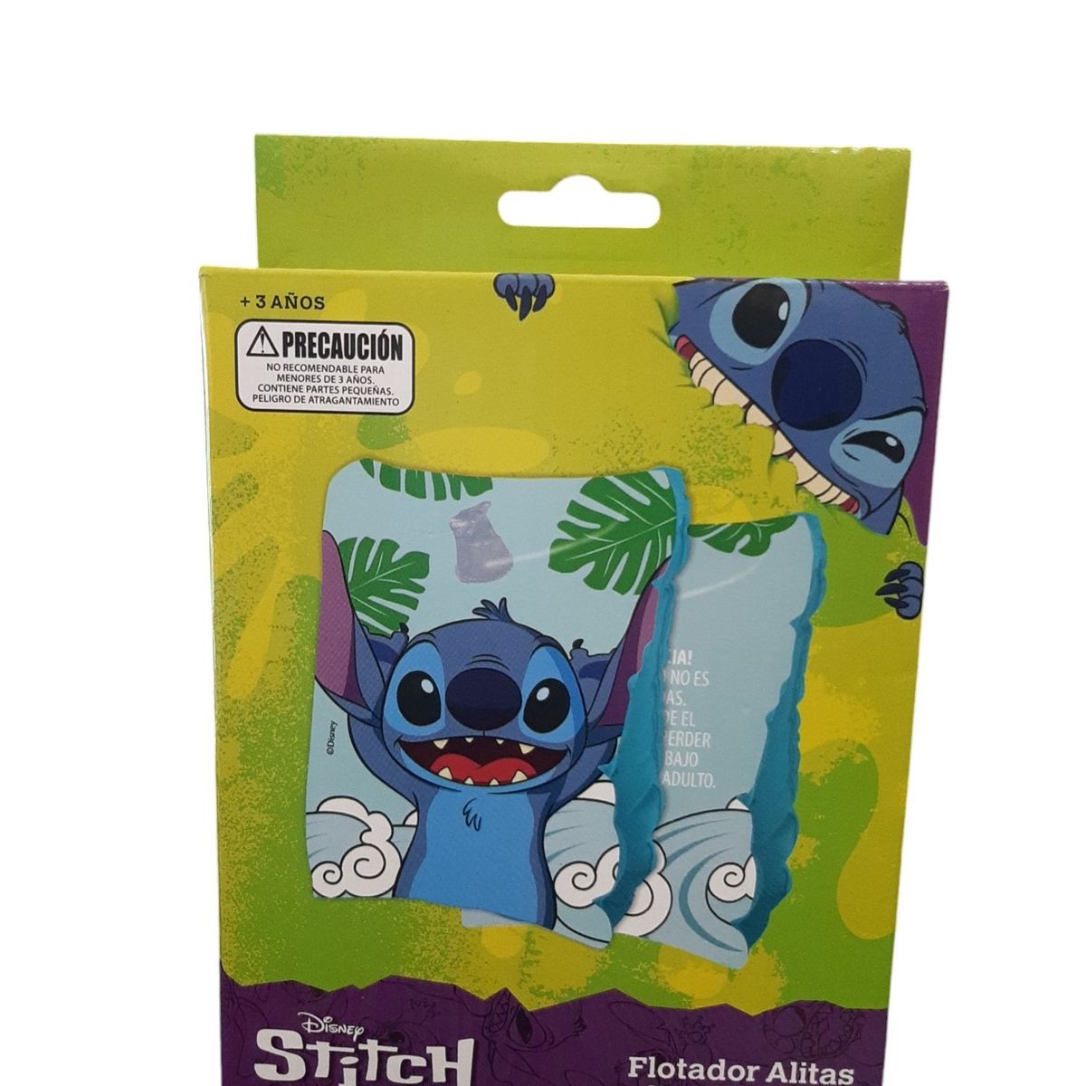 PRONOBEL - FLOTADOR ALITAS 25x15 cm APROX Stitch