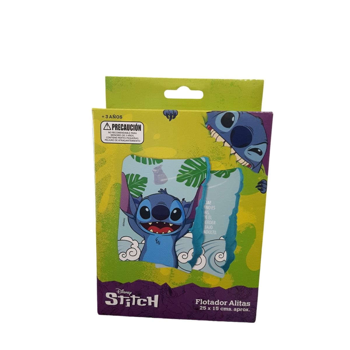 PRONOBEL - FLOTADOR ALITAS 25x15 cm APROX Stitch