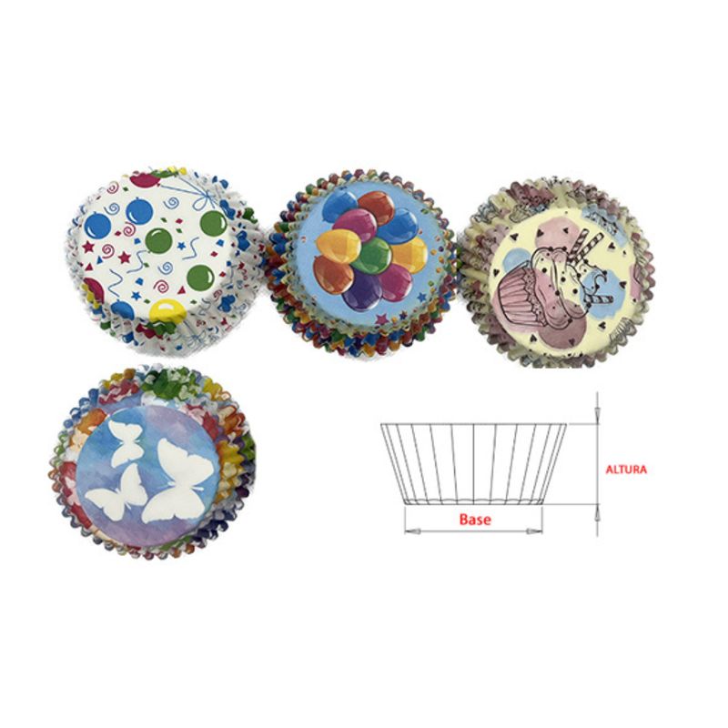 GENERICO - CAPSULAS DE PAPEL 100 PCS