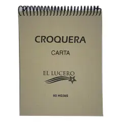 GENERICO - Croquera Carta El Lucero