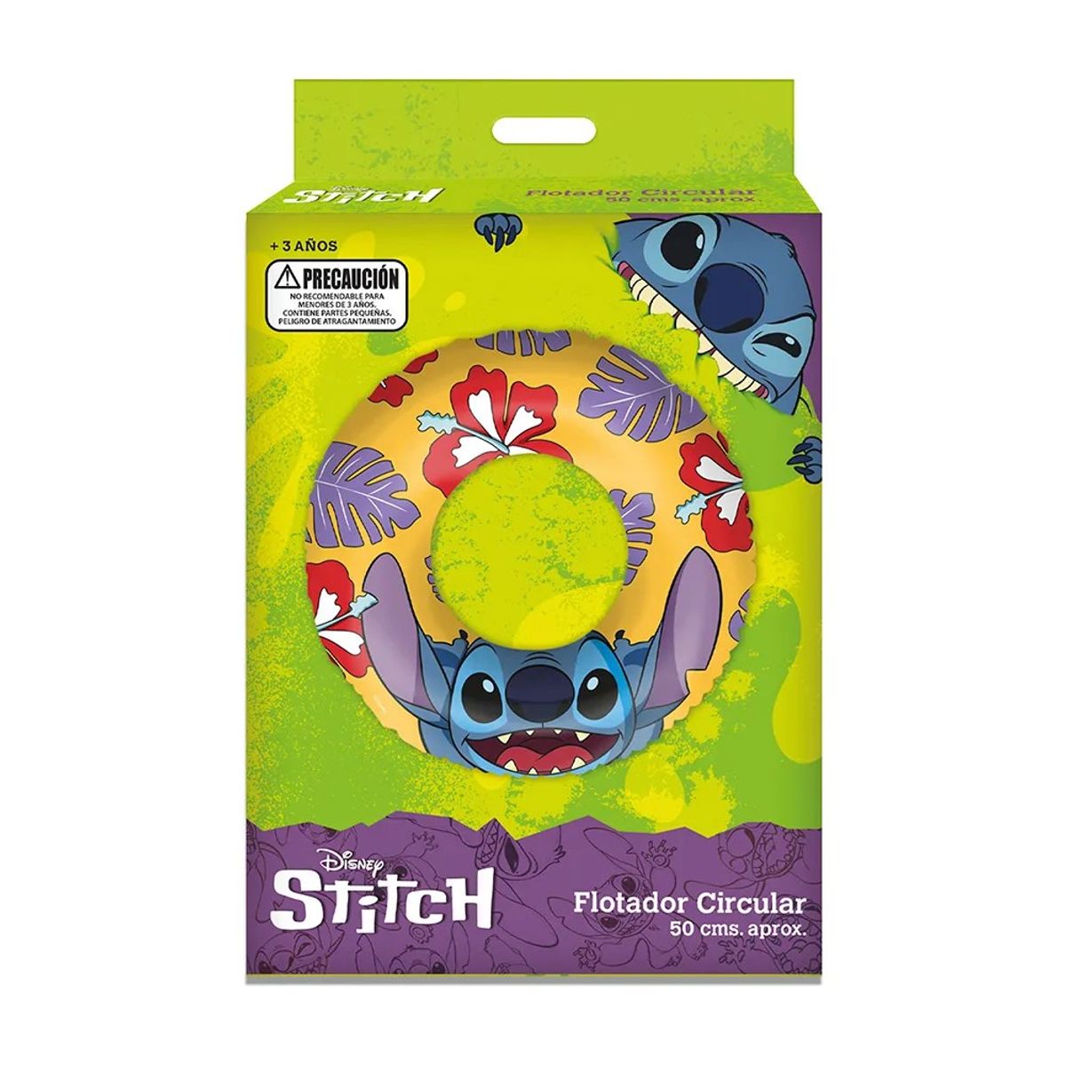 PRONOBEL - FLOTADOR CIRCULAR 50 cm APROX  Stitch