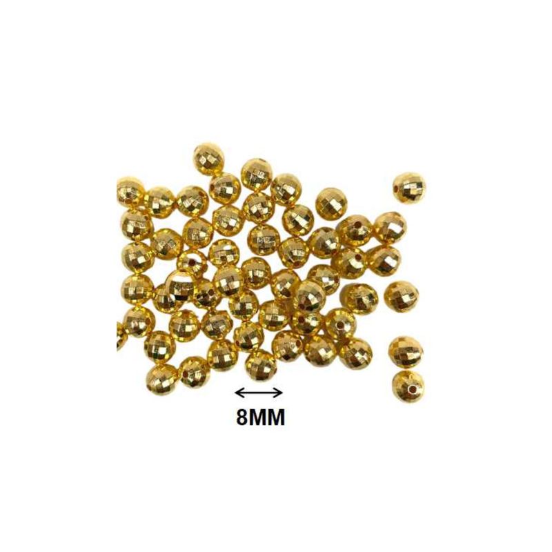 GENERICO - PIEDRAS PARA PULSERAS DESCARTABLES 8 MM