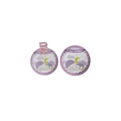 GENERICO - Platos De Cartón Baby Shower Rosado 7 6pcs