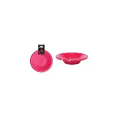 GENERICO - Bowl Plástico Fuscia 7 Pulgadas 8g 6pcs