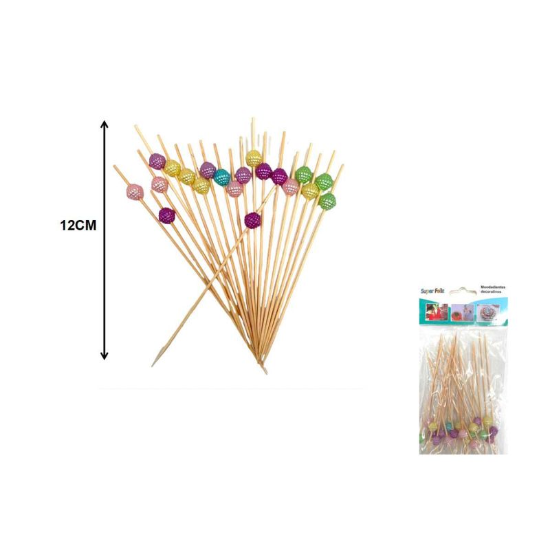 GENERICO - MONDADIENTES DESCARTABLES 15 PCS 12 CM