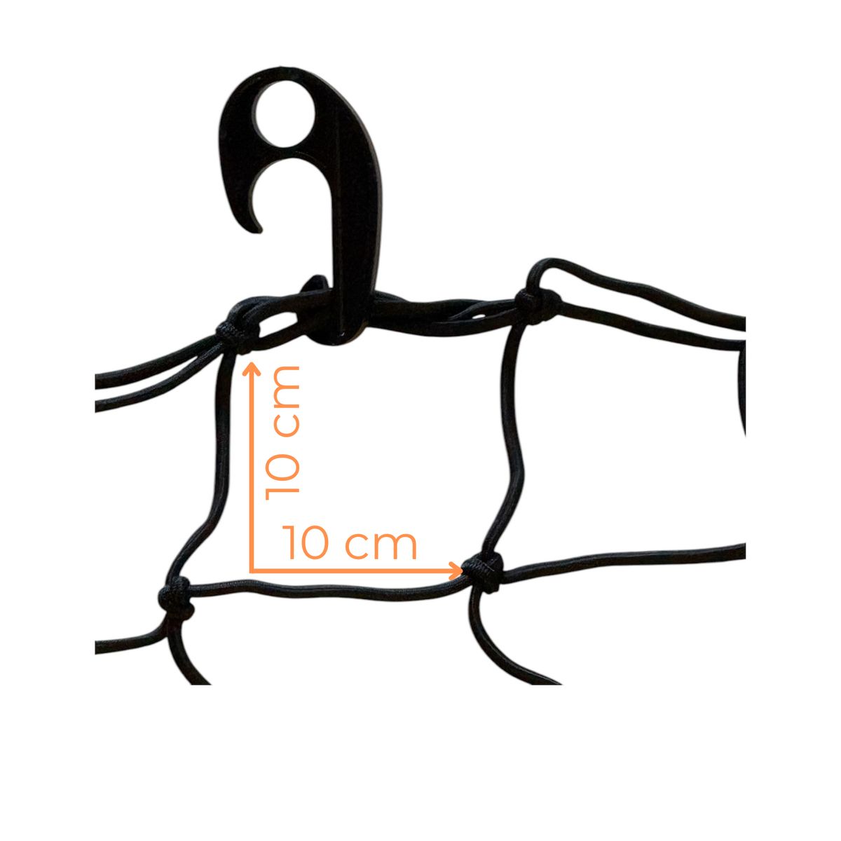 GENERICO - Malla Elástica Pulpo Portaequipaje 180x120 cm