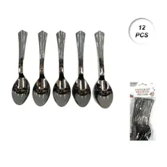GENERICO - CUBIERTOS DESCARTABLES 12 PCS 15 CM